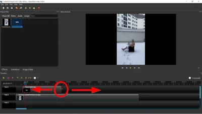 [3 Proste Kroki] OpenShot: Jak Rozmycie Części Filmów? : Wideo z niewyraźnymi częściami za pomocą nakładki na zdjęcia z pikselizacją i przezroczystością