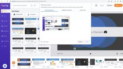 Windows 10-da dasturiy ta'minotsiz skrinshot : FlexClip-da ekran yozuvlarini yarating