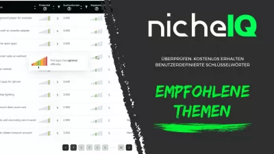 NicheIQ Review: Wie finde ich (kostenlose) Themenvorschläge für neue Artikel?