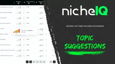 Nicheiq Review: Como encontrar sugestões de tópicos (gratuitos) para novos artigos?