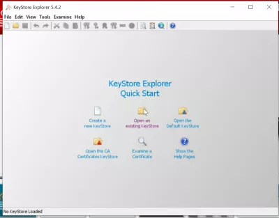 چگونه APK را از Android Studio تهیه کنیم؟ یک بسته نرم افزاری امضا شده ایجاد کنید : گزینه KeyStore موجود را در KeyStore Explorer باز کنید