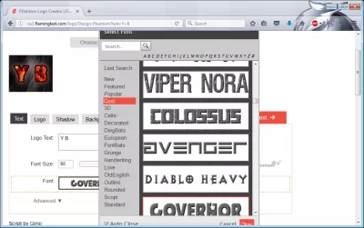 Effectief Online Logo-Ontwerp In 8 Stappen Gratis : Een uniek lettertype selecteren voor de tekst op het logo
