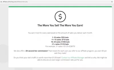 Top 21 Best Recurring Affiliate Programs : A2Hosting: earn up to $125 per customer!