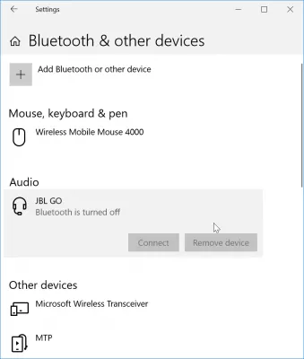 Kako riješiti Bluetooth uparen, ali nije povezan na Windows 10? : kako spojiti Bluetooth zvučnik na laptop