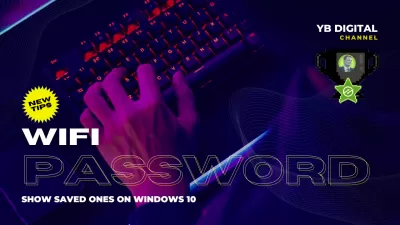 How To Display Wifi Password On Windows 10 - Show Saved WIFI Passwords in Windows 10