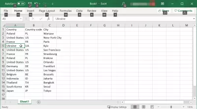 10 Petua produktiviti MS Excel dari pakar : Menekan kekunci ALT pada MS Excel