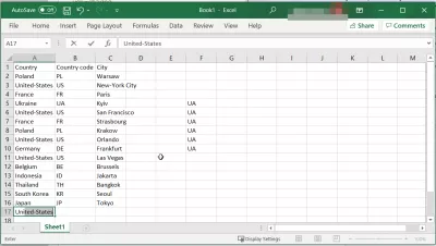 10 mẹo năng suất MS Excel từ các chuyên gia : Excel flash điền vào một ô