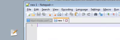 Notepad ++在新窗口中打开文件 : 试图用未保存的文件打开一个新窗口