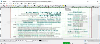 A Scribus bemutató hiperhivatkozást ad PDF formátumban : A Scribus insert link annotation ikon