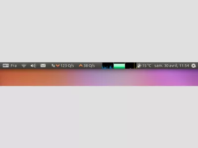 Ubuntu installeert Gnome-bureaublad : Fig 3: Gnome desktop interface dashboard-applets