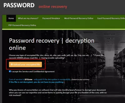 Как да отключите защитени с парола Zip файлове без никакъв софтуер : Разтоварете zip файл, за да отключите онлайн