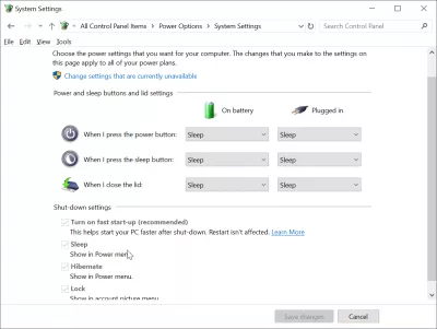 Windows 10에 최대 절전 모드 추가 : Windows 10 슬립 모드 누락 문제를 해결하는 방법