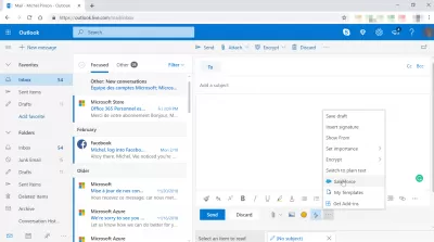 Kako riješiti SalesForce ne prikazuje se u programu Outlook? : * Dugme Salesforce * Dostupan u Outlook Email Composer