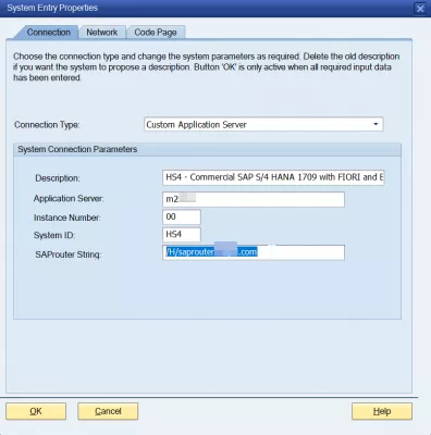 通過3個簡單的步驟在SAP GUI 740中添加服務器 : 在SAP圖形用戶界面 740中修改SAP系統條目屬性