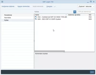 간단한 2 단계로 SAP NetWeaver 로그온 언어 변경 : 리투아니아어 SAP 로그온