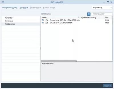 تغيير لغة تسجيل الدخول SAP NetWeaver في 2 خطوات سهلة : تسجيل الدخول SAP باللغة السويدية