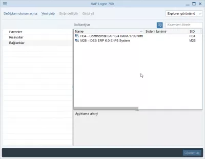 تغيير لغة تسجيل الدخول SAP NetWeaver في 2 خطوات سهلة : تسجيل الدخول SAP باللغة التركية