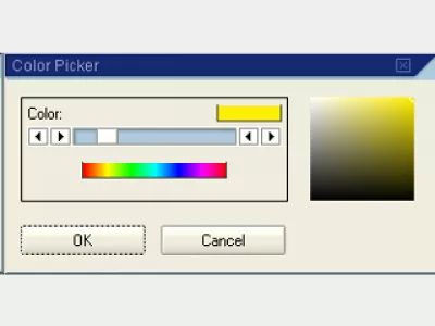 Comment changer de couleur dans SAP GUI : Fig 4: Paramètres de couleur SAP