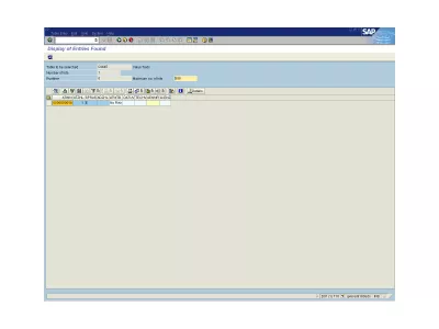 Βρείτε μια ταξινόμηση υλικού στη SAP : Σχήμα 6: Εμφάνιση πίνακα SAP, ΣΑWNT