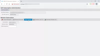 Hoe Het SAP-Wachtwoord Opnieuw In Te Stellen En Te Wijzigen? : Reset wachtwoord online formulier voorbeeld