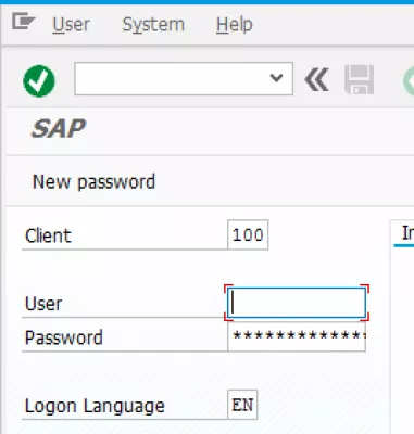 SAP Променя Езика На SAP Интерфейса След Вход : Екран за влизане в език по подразбиране