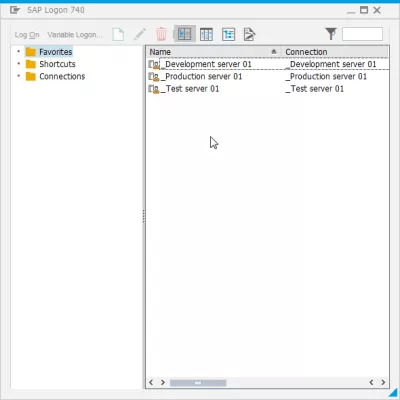 Де Зберігається Файл Saplogon.Ini У Windows 10? : Список серверів входу в систему SAP з SAPlogon.ini в SAP 740