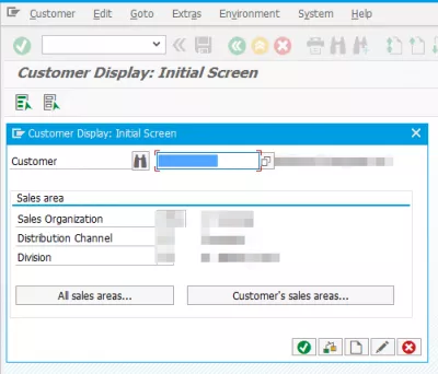 SAP resolver el error de fijación de precios: condición obligatoria MWST falta : Cliente abierto con datos del área de ventas