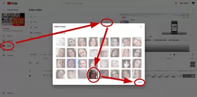 Kā ar YouTube bez maksas blur sejas bez maksas? : Atlasiet sejas, lai izplūst video, izmantojot bezmaksas YouTube Studio redaktoru