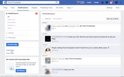 आपले (किंवा दुसर्‍याचे) फेसबुक पृष्ठ आवडण्यासाठी मित्रांना कसे आमंत्रित करावे? : लोकांना फेसबुक पेज पसंत करण्यासाठी आमंत्रित मित्रांचे बटण वापरा