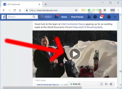 Kā izslēgt automātisko atskaņošanu pakalpojumā Facebook : Facebook video automātiskā atskaņošana ir izslēgta
