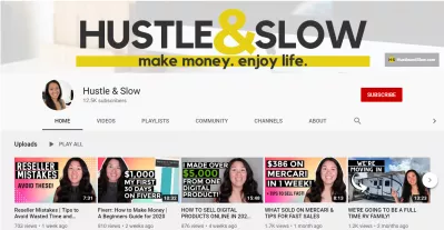 13 porad ekspertów, jak stworzyć świetny kanał YouTube : https://www.youtube.com/c/hustleslow