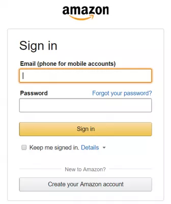 Amazon Associates OneLink - nasc coibhneasta Amazon uilíoch : Logáil isteach clár cleamhnaithe Amazon