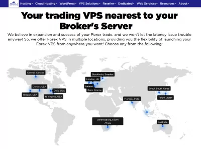 トップ3ベスト格安ウェブホスティング : ブローカーのサーバーに近い安価な外国為替VPSサーバー