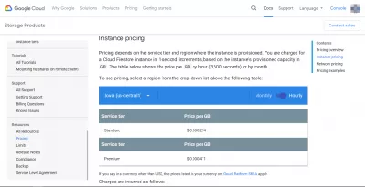 Die Vorteile der Google Cloud Platform jetzt : Kosten für Google Cloud Platform