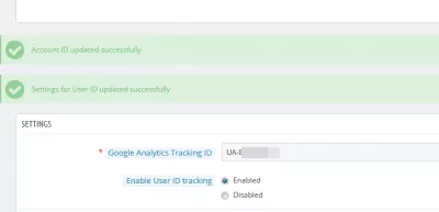 На початковому етапі відстеження Google Analytics : Модуль Ganalytics для Prestashop