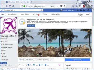 打開或關閉Facebook頁面評論 : Facebook商業頁面設置