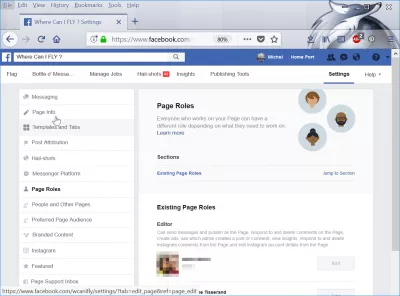 Activa o desactiva les ressenyes de la pàgina de Facebook : Plantilles i pestanyes de configuració de la pàgina empresarial