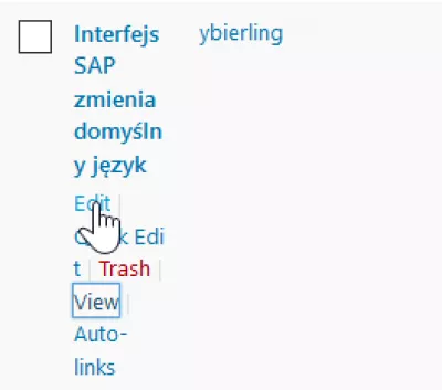 WordPress Polylang missing links : Edit a post to link it to its translations