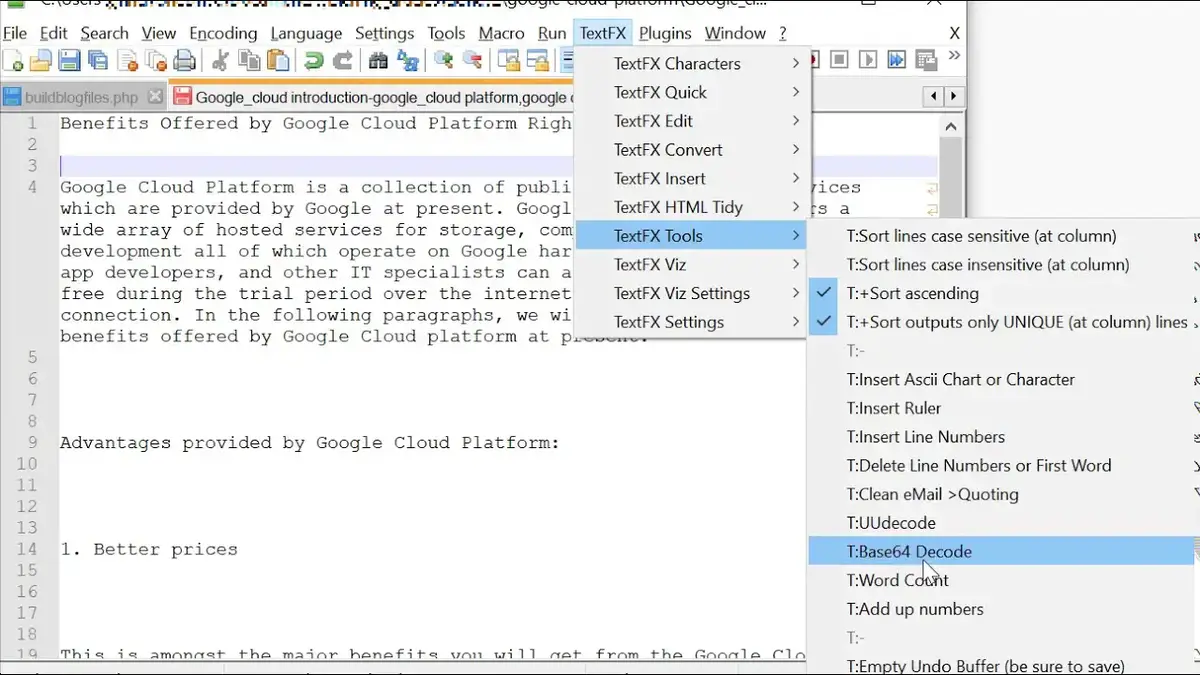 How to count words in a text using Notepad++ word count tool