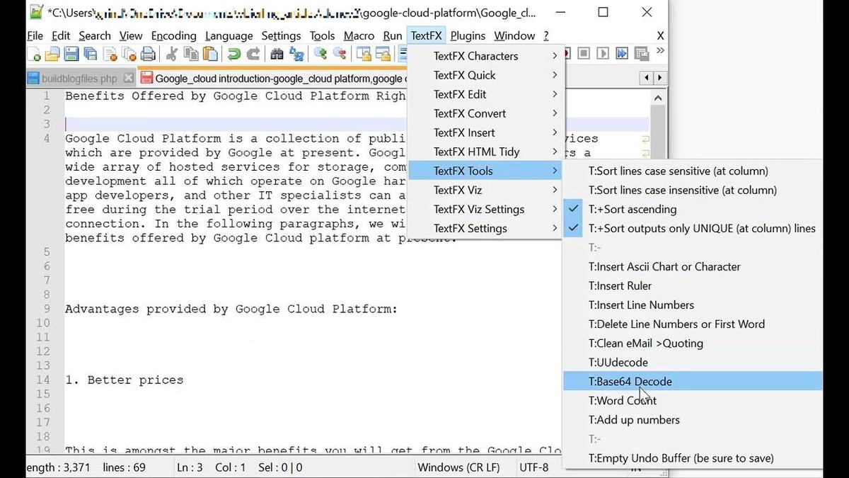How to count words in a text using Notepad++ word count tool