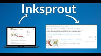 'Video thumbnail for Use this AI tool to look super smart when sharing articles - Inksprout Review'