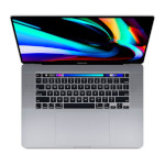 A laptop such as an Apple MacBook Pro with a webcam