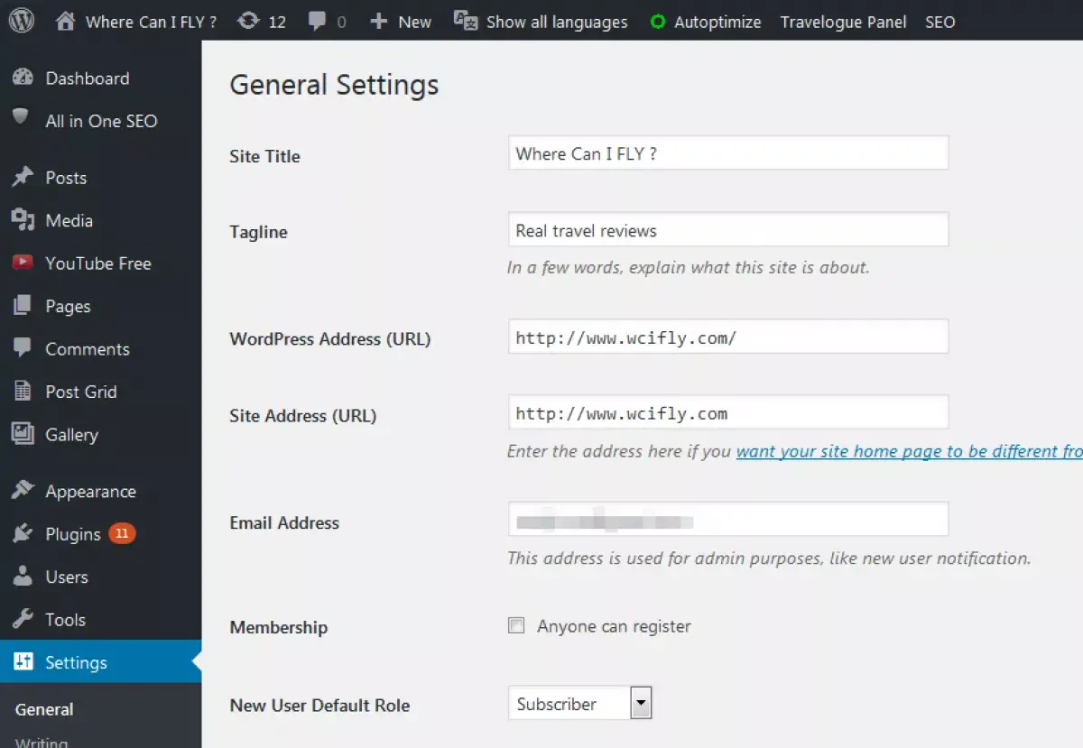 WORDPRESS blog settings. WORDPRESS admin Panel URL. Неработающие ссылки в вордпресс. Плагин скрытия админ консоли вордпресс. Url admin