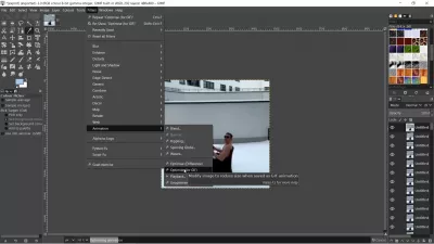 Ali Lahko Uredite Posnetek Povečave? Dodajte Uvodne In Zunanje Prehode Videocast : Možnost optimizacije slike v meniju GIMP