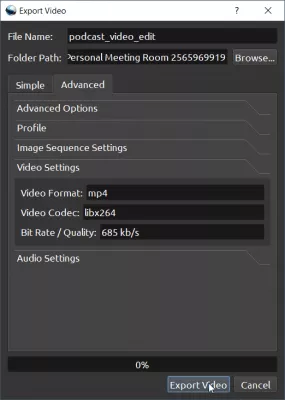 Can You Edit A Zoom Recording? Add Intro And Outro VideoCast Transitions : Zoom video quality recording settings in OpenShot edited video