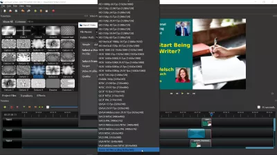 Bisakah Anda Mengedit Perekaman Zoom? Tambahkan Transisi Videocast Intro Dan Outro : Profil perekaman video khusus ditambahkan dalam perangkat lunak OpenShot