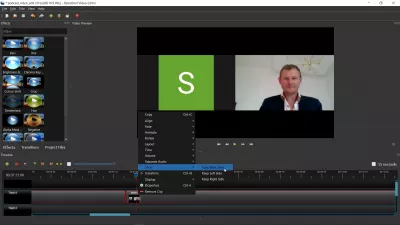 Can You Edit A Zoom Recording? Add Intro And Outro VideoCast Transitions : Slice a track to cut part of a video out