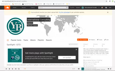 Jak stworzyć podcast na SoundCloud? : Podcast International Business Consulting na SoundCloud