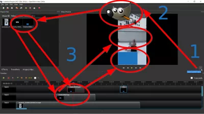 [3 Jednostavna Koraka] OpenShot: Kako Zamagliti Dio Video Zapisa? : 3 koraka za zamagljivanje videozapisa u Openshot koristeći Gimp