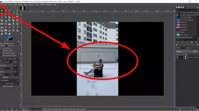 [3 Easy Steps] OpenShot: How To Blur Part Of Videos? : Selecting part of the screenshot to blur